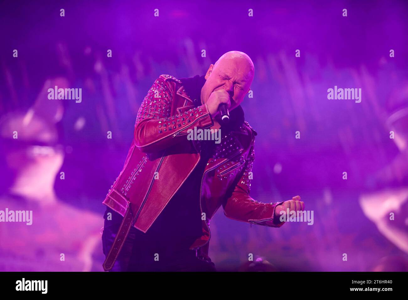 TOLUCA, MEXIQUE - NOVEMBRE 3 : Michael Kiske de Halloween , lors d'un spectacle dans le cadre de 'Hell & Heaven 2023' au Foro Pegaso le 3 novembre 2023 à Toluca, Mexique. (Photo de Norte photo) Banque D'Images