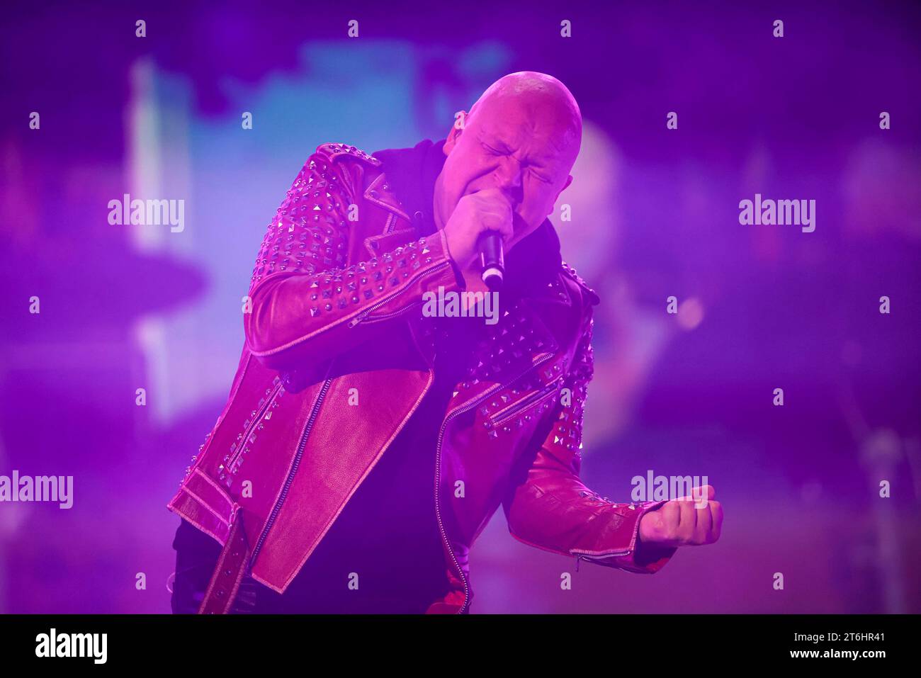 TOLUCA, MEXIQUE - NOVEMBRE 3 : Michael Kiske de Halloween , lors d'un spectacle dans le cadre de 'Hell & Heaven 2023' au Foro Pegaso le 3 novembre 2023 à Toluca, Mexique. (Photo de Norte photo) Banque D'Images