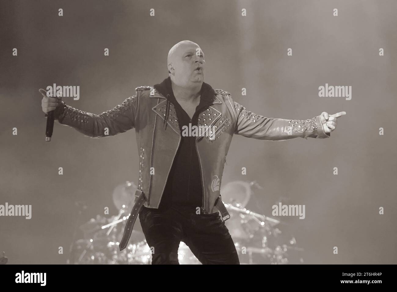 TOLUCA, MEXIQUE - NOVEMBRE 3 : Michael Kiske de Halloween , lors d'un spectacle dans le cadre de 'Hell & Heaven 2023' au Foro Pegaso le 3 novembre 2023 à Toluca, Mexique. (Photo de Norte photo) Banque D'Images