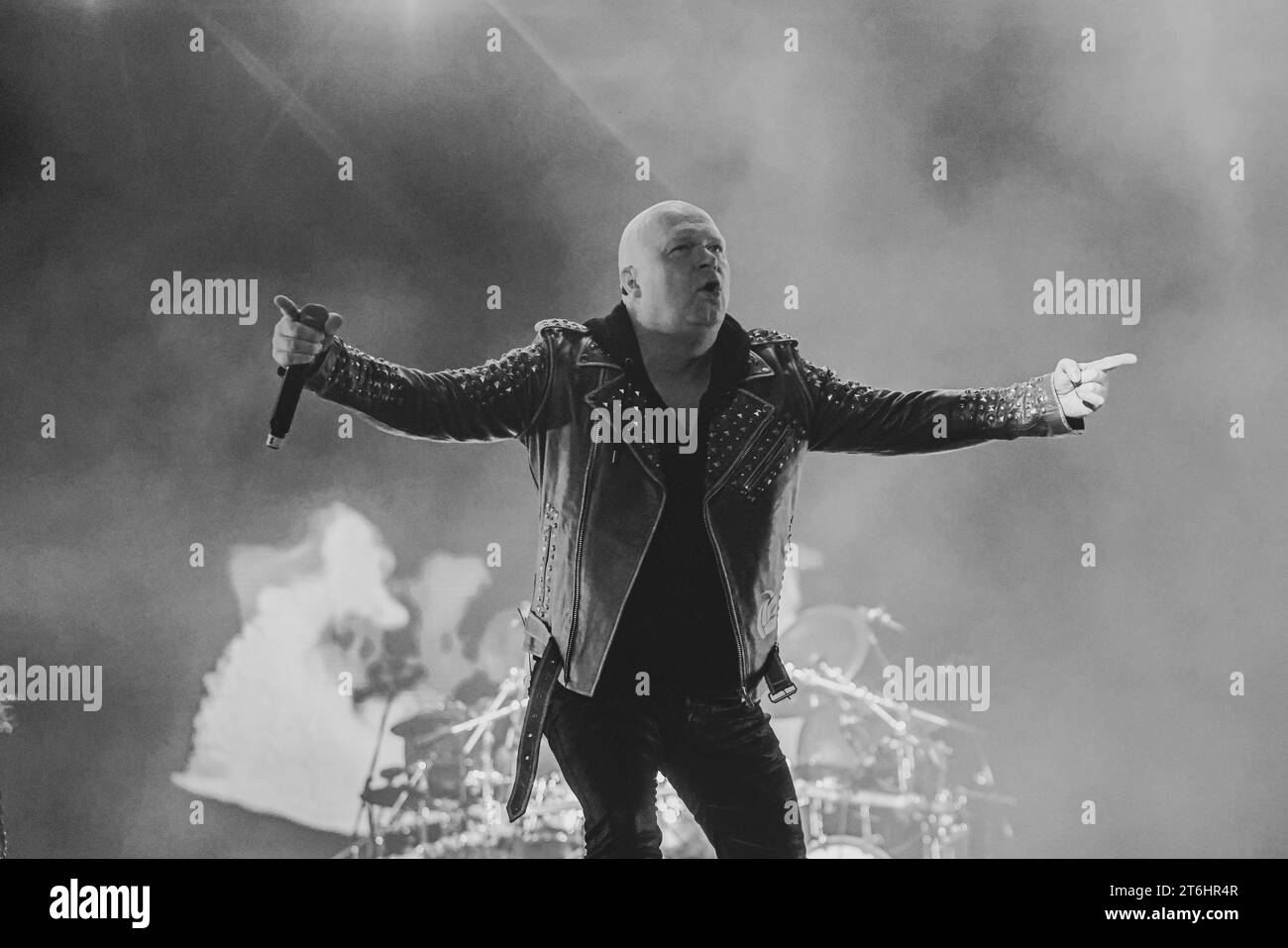 TOLUCA, MEXIQUE - NOVEMBRE 3 : Michael Kiske de Halloween , lors d'un spectacle dans le cadre de 'Hell & Heaven 2023' au Foro Pegaso le 3 novembre 2023 à Toluca, Mexique. (Photo de Norte photo) Banque D'Images