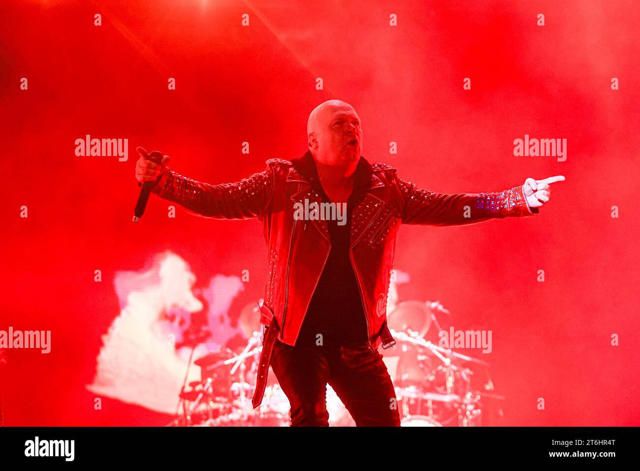TOLUCA, MEXIQUE - NOVEMBRE 3 : Michael Kiske de Halloween , lors d'un spectacle dans le cadre de 'Hell & Heaven 2023' au Foro Pegaso le 3 novembre 2023 à Toluca, Mexique. (Photo de Norte photo) Banque D'Images