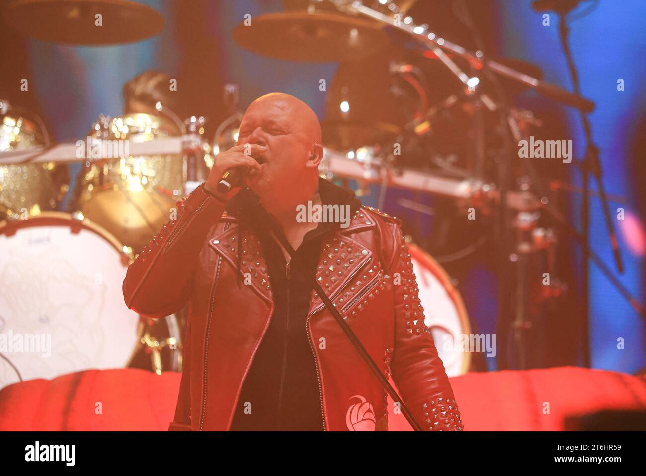 TOLUCA, MEXIQUE - NOVEMBRE 3 : Michael Kiske de Halloween , lors d'un spectacle dans le cadre de 'Hell & Heaven 2023' au Foro Pegaso le 3 novembre 2023 à Toluca, Mexique. (Photo de Norte photo) Banque D'Images