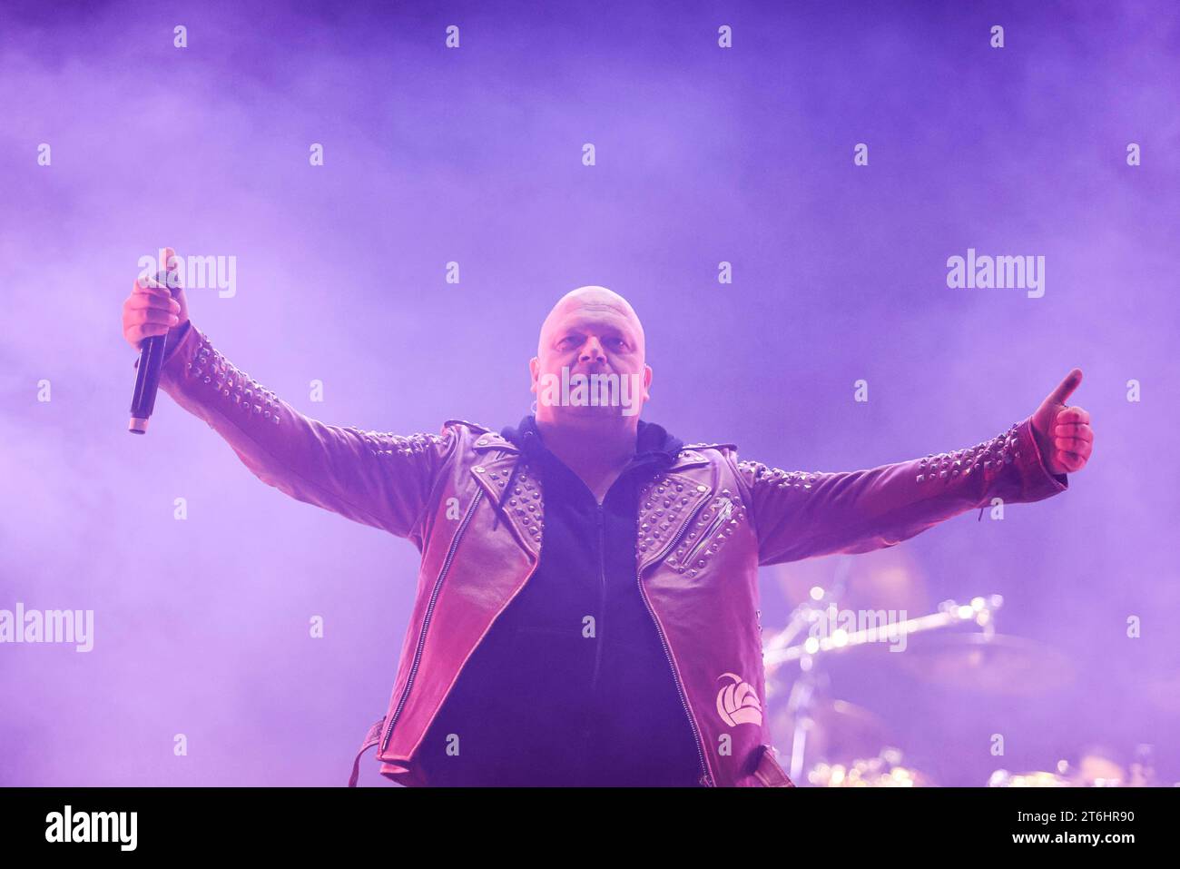 TOLUCA, MEXIQUE - NOVEMBRE 3 : Michael Kiske de Halloween , lors d'un spectacle dans le cadre de 'Hell & Heaven 2023' au Foro Pegaso le 3 novembre 2023 à Toluca, Mexique. (Photo de Norte photo) Banque D'Images