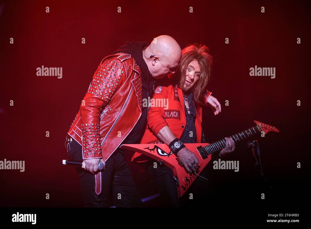 TOLUCA, MEXIQUE - 3 NOVEMBRE : Michael Kiske et Kai Hansen de Helloween jouent, lors d'un concert dans le cadre de Hell & Heaven 2023 au Foro Pegaso le 3 novembre 2023 à Toluca, Mexique. (Photo de Norte photo/) Banque D'Images