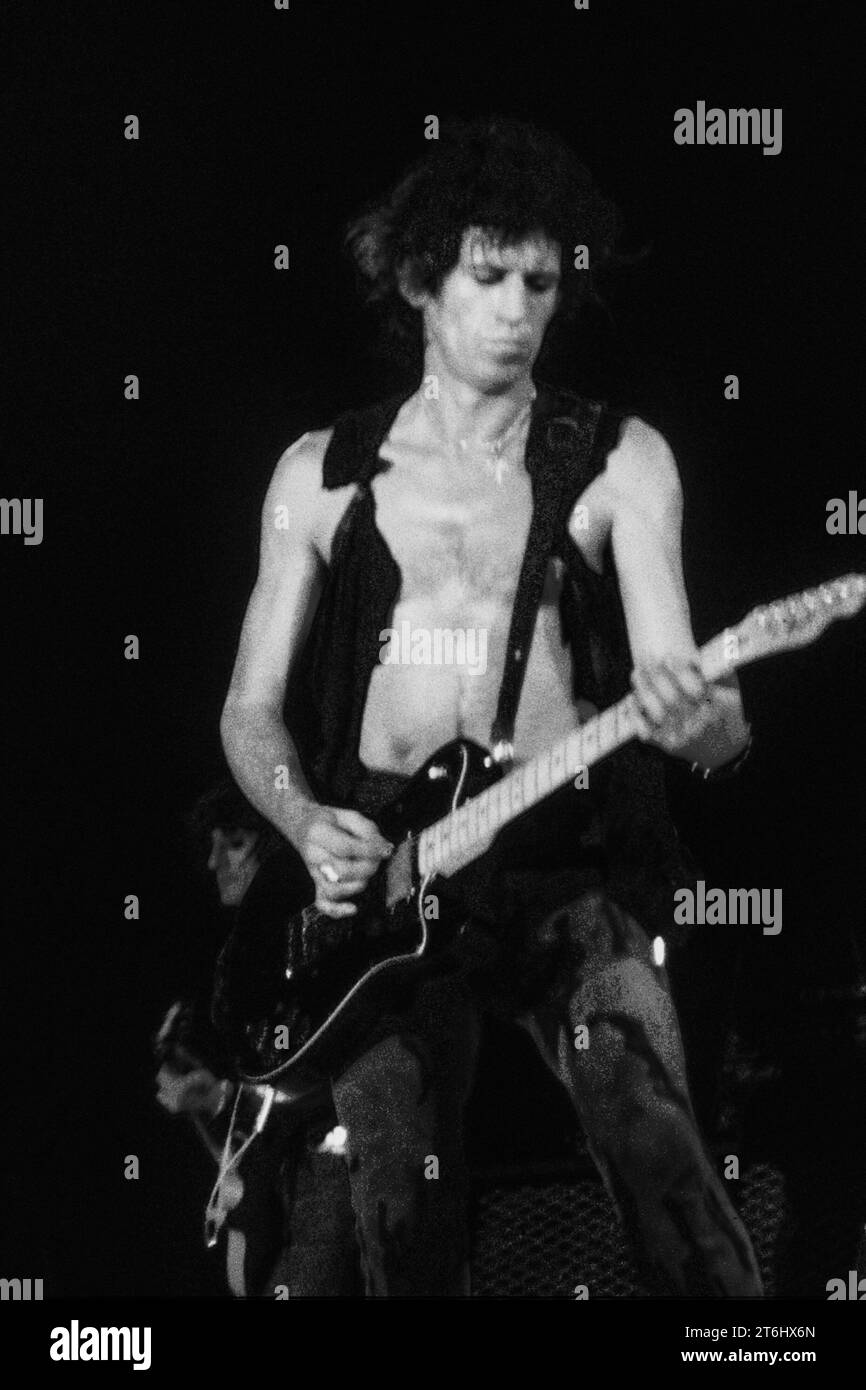 Les Rolling Stones, Tour européen 1982, Berlin-Waldbühne Banque D'Images