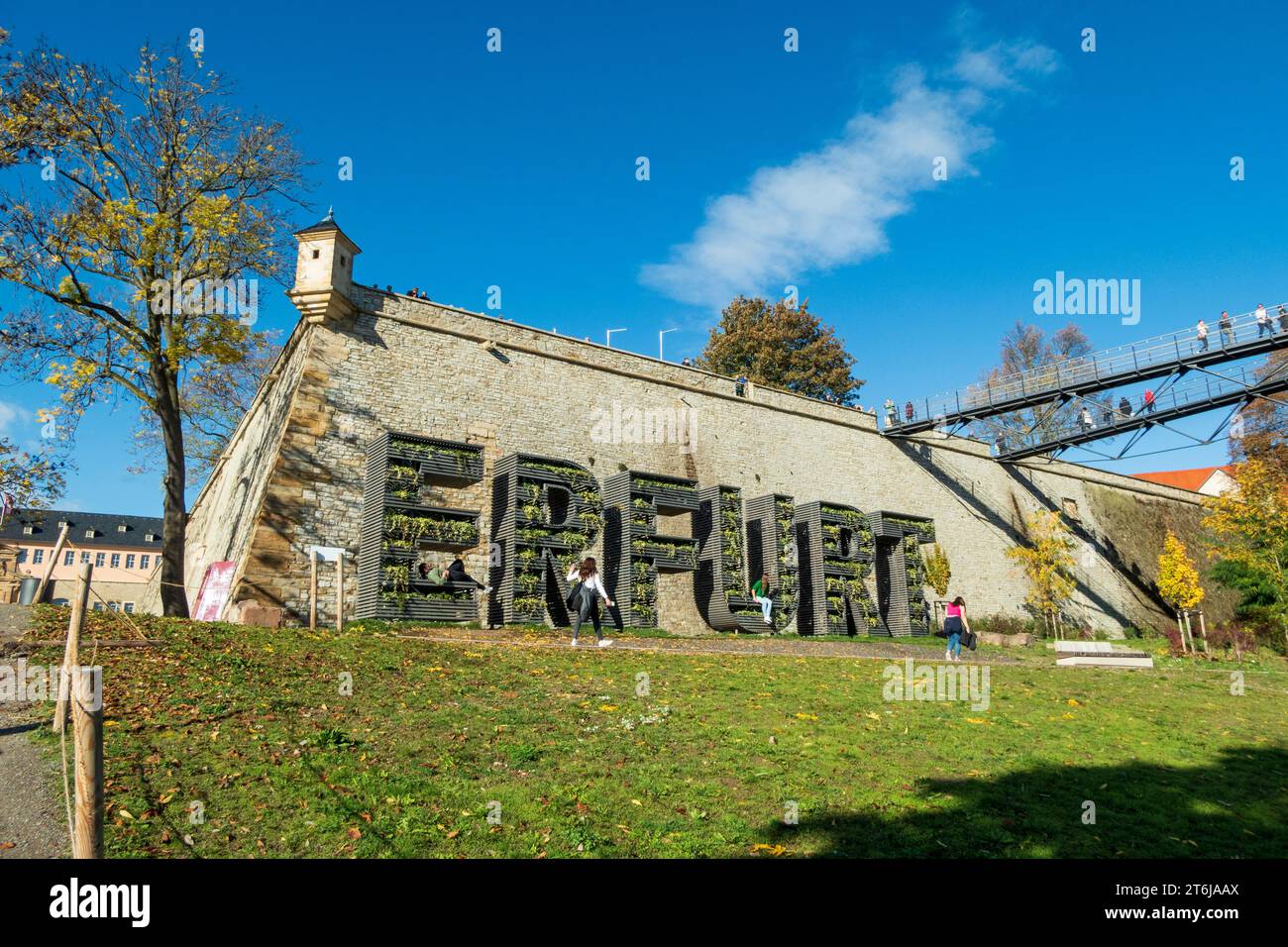 Petersberg, Erfurt, Thuringe Banque D'Images