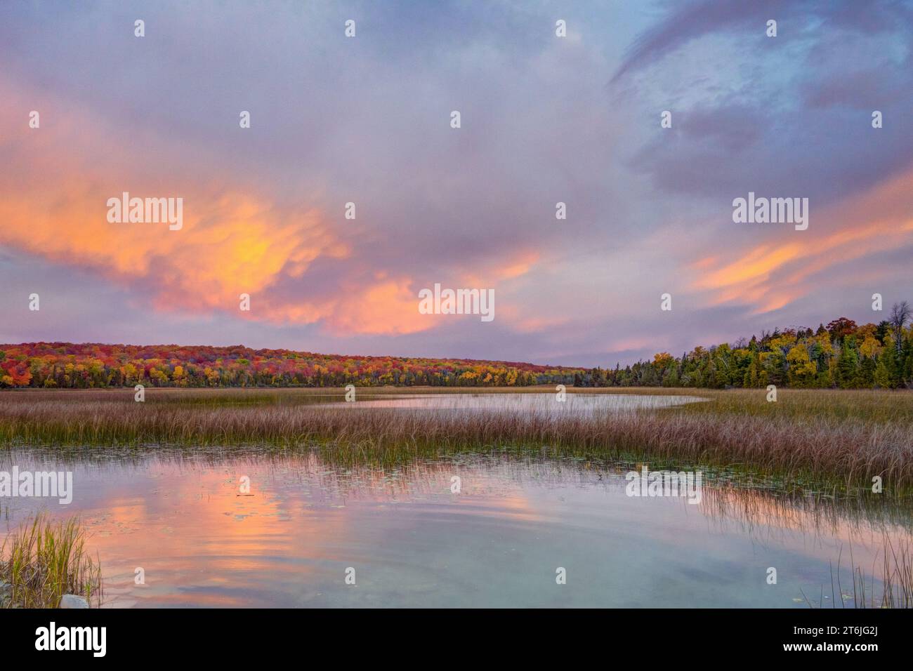 Door County Wisconsin est un paradis pour les pagayeurs et depuis que je vis ici, j'ai amplement l'occasion de sortir et de profiter de ce sport de style de vie actif Banque D'Images