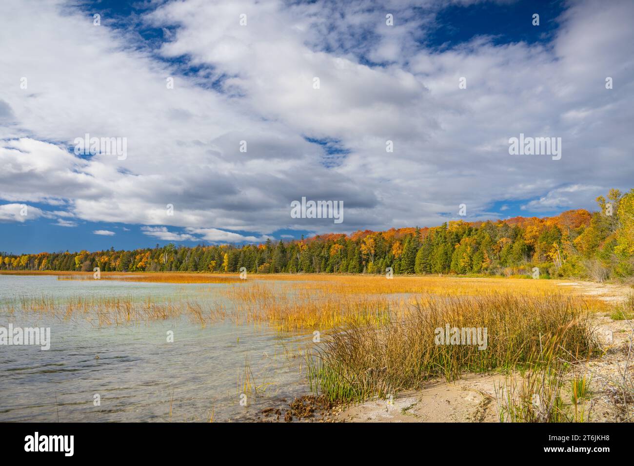 Door County Wisconsin est un paradis pour les pagayeurs et depuis que je vis ici, j'ai amplement l'occasion de sortir et de profiter de ce sport de style de vie actif Banque D'Images