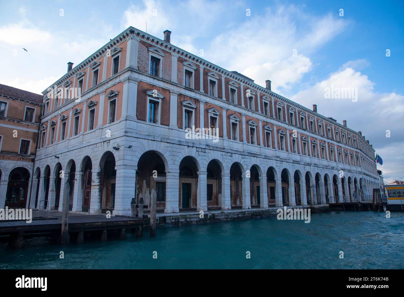 Venise, Italie. Vue sur le Grand Canal. Banque D'Images