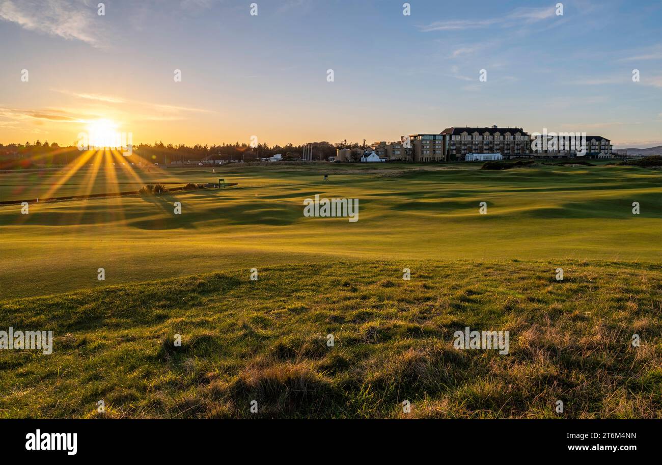 Hôtel Old course Andrews, Fife, Écosse, Royaume-Uni Banque D'Images