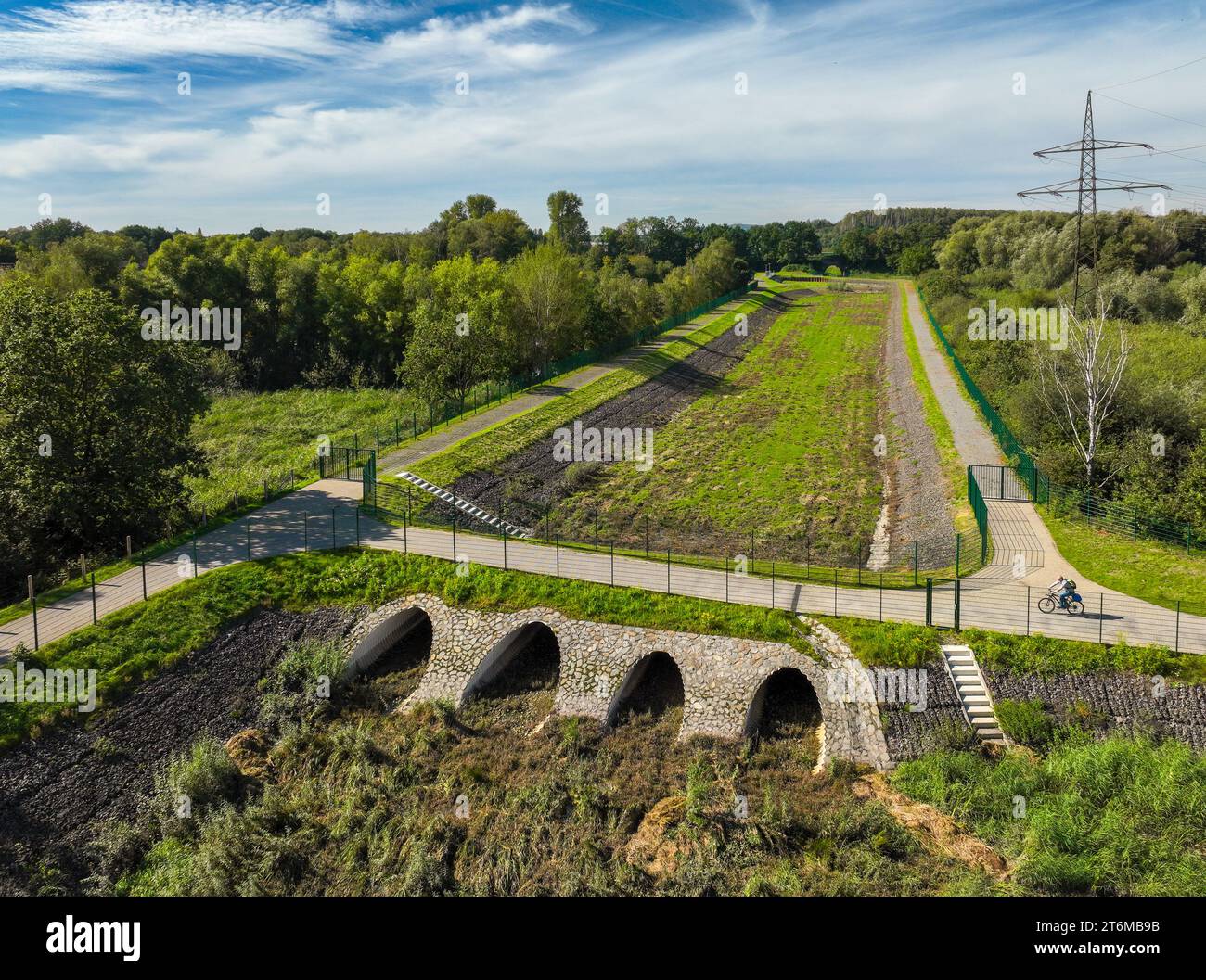 Bottrop-Gladbeck, Rhénanie du Nord-Westphalie, Allemagne - bassin de