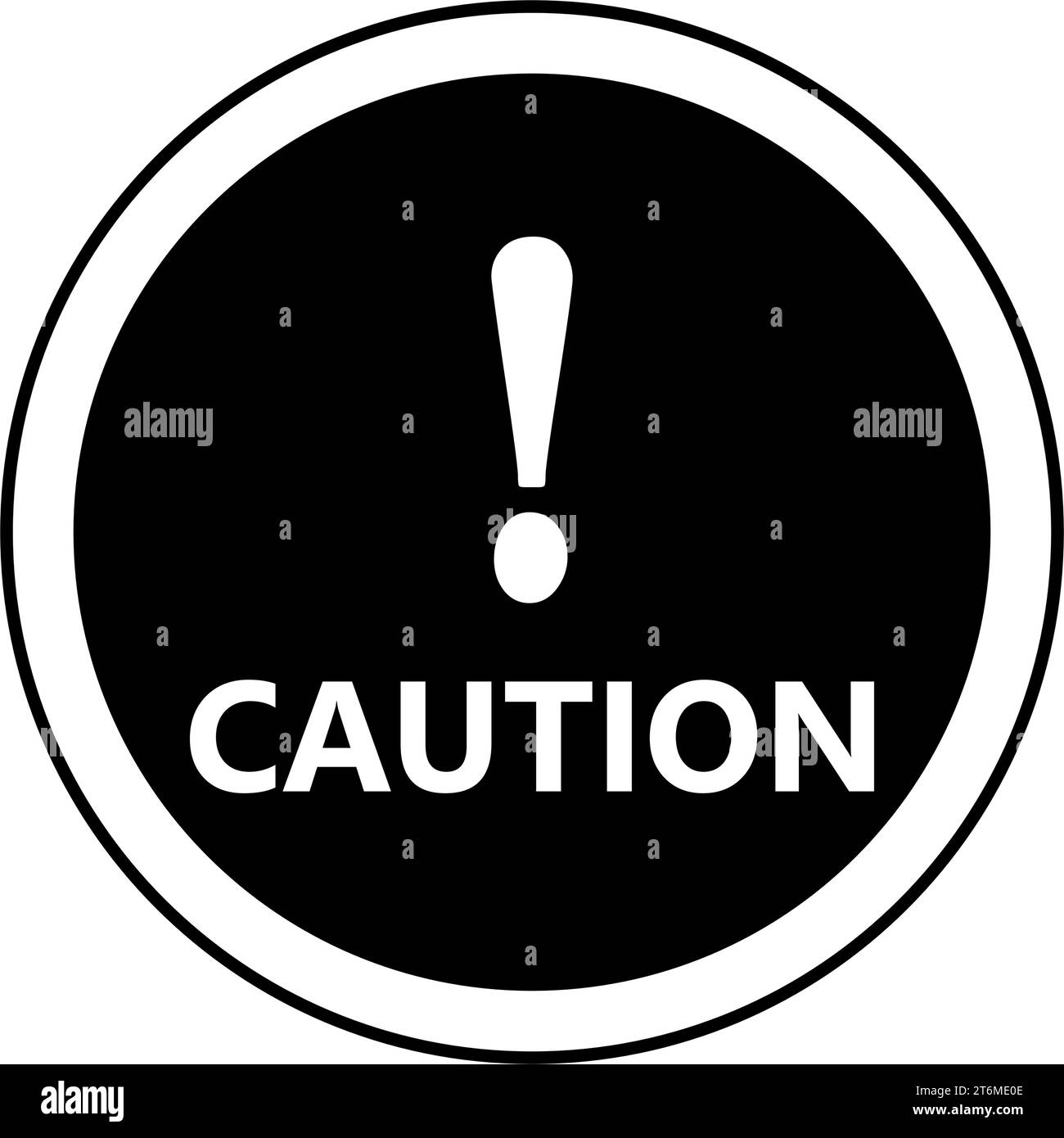 Signes d'avertissement. signes de danger et d'avertissement. avertissement attention. signe de danger. illustration vectorielle. sur fond blanc Illustration de Vecteur