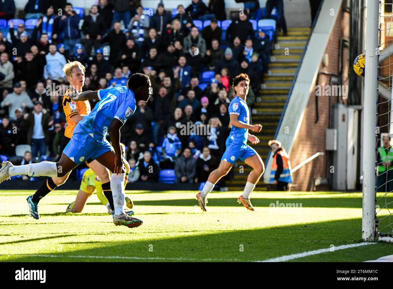 Peterborough, Royaume-Uni. 11 novembre 2023. Lors du match Sky Bet League 1 entre Peterborough et Cambridge United à London Road, Peterborough le samedi 11 novembre 2023. (Photo : Kevin Hodgson | MI News) crédit : MI News & Sport / Alamy Live News Banque D'Images