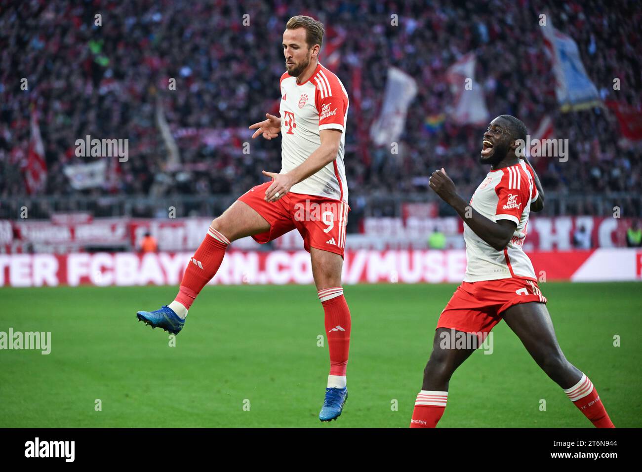 Lot De 2 Aimants Réfrigérateur Bayern Munich – Acrylique – Bundesliga 2022-23