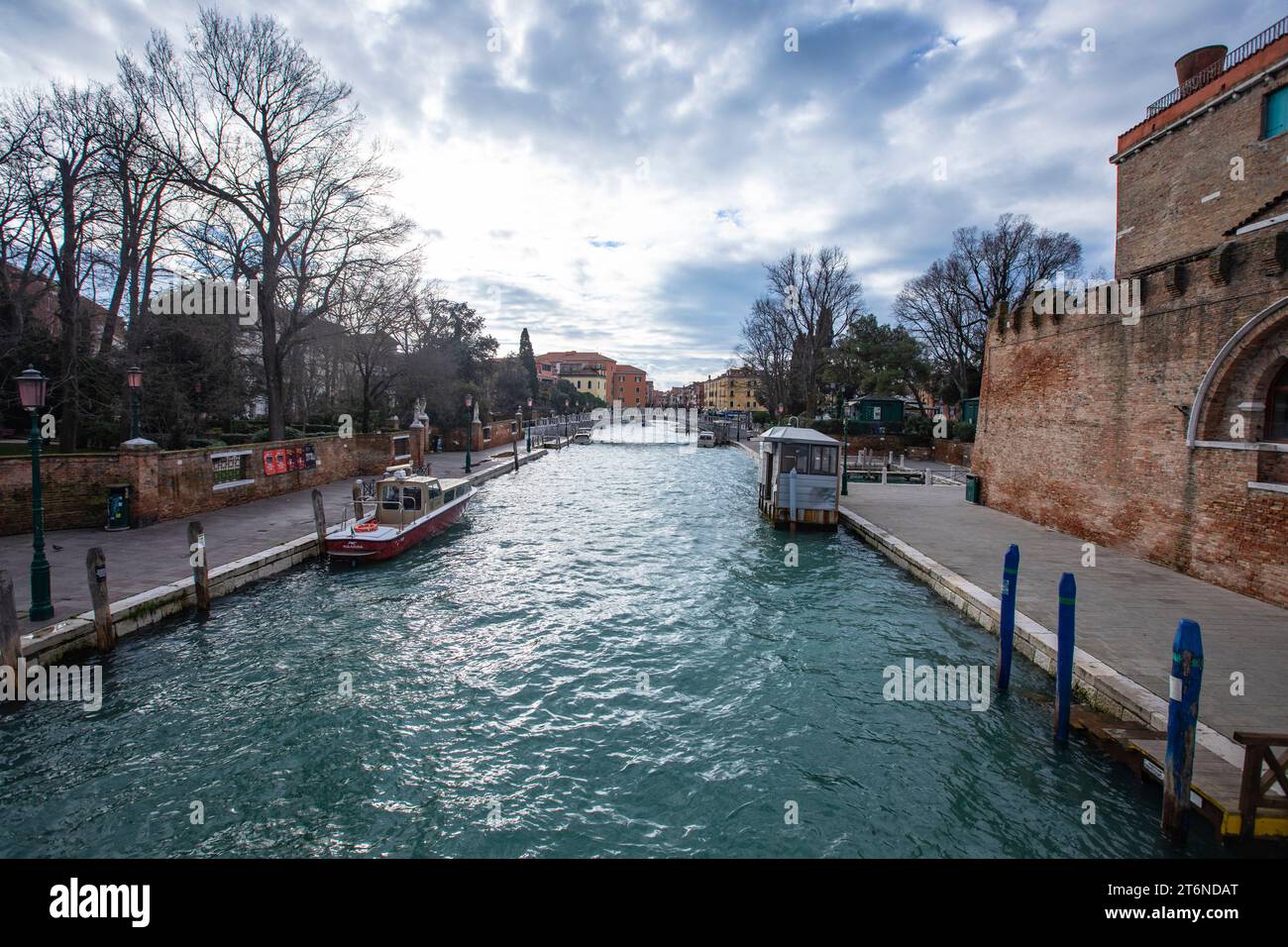 Venise, Italie. Vue sur le Grand Canal. Banque D'Images