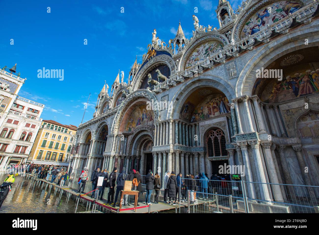 Venise, Italie : place Saint-Marc à Venise, Italie, Banque D'Images