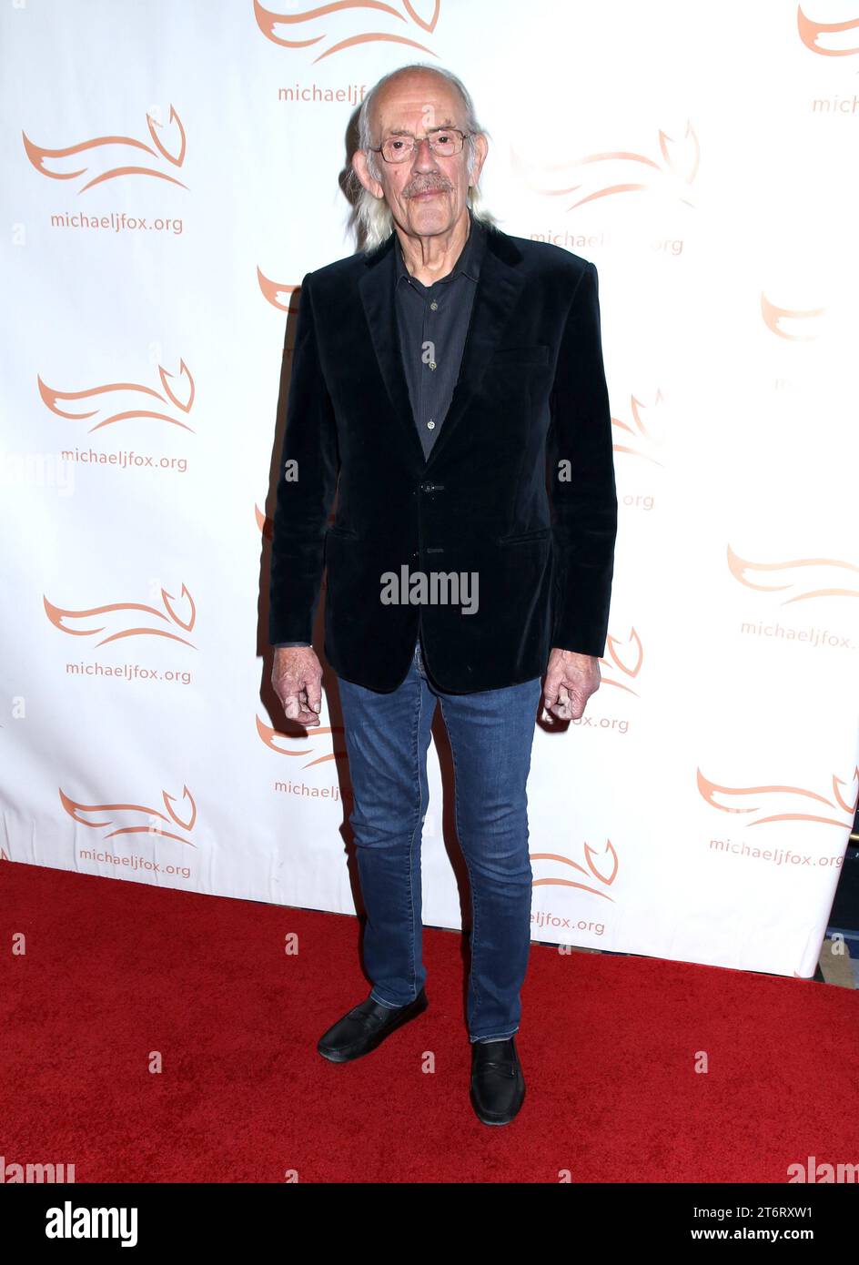 Christopher Lloyd participant au gala de la Fondation Michael J. Fox 2023 "Une chose drôle s'est produite sur le chemin de guérir Parkinson" qui s'est tenu à Cipriani South Street à Casa Cipriani le 11 novembre 2023 à New York City, NY ©Steven Bergman/AFF-USA.COM Banque D'Images