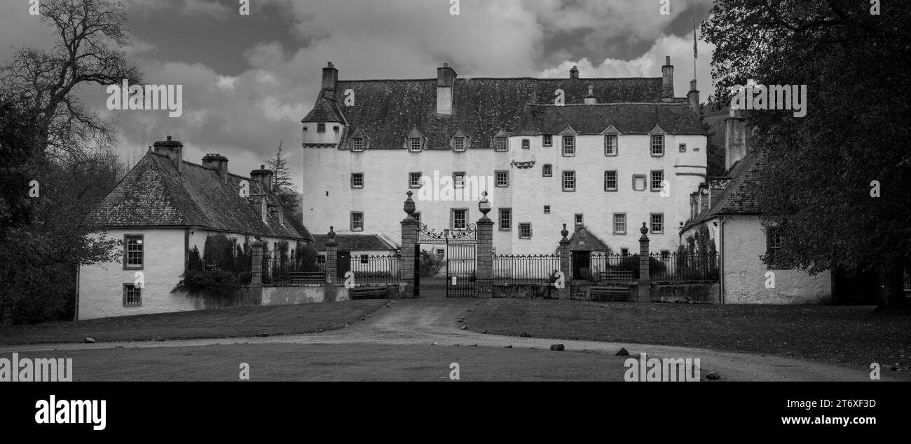 Traquair House, Traquair, Innerleithen, Peeblesshire, Écosse, ROYAUME-UNI Banque D'Images
