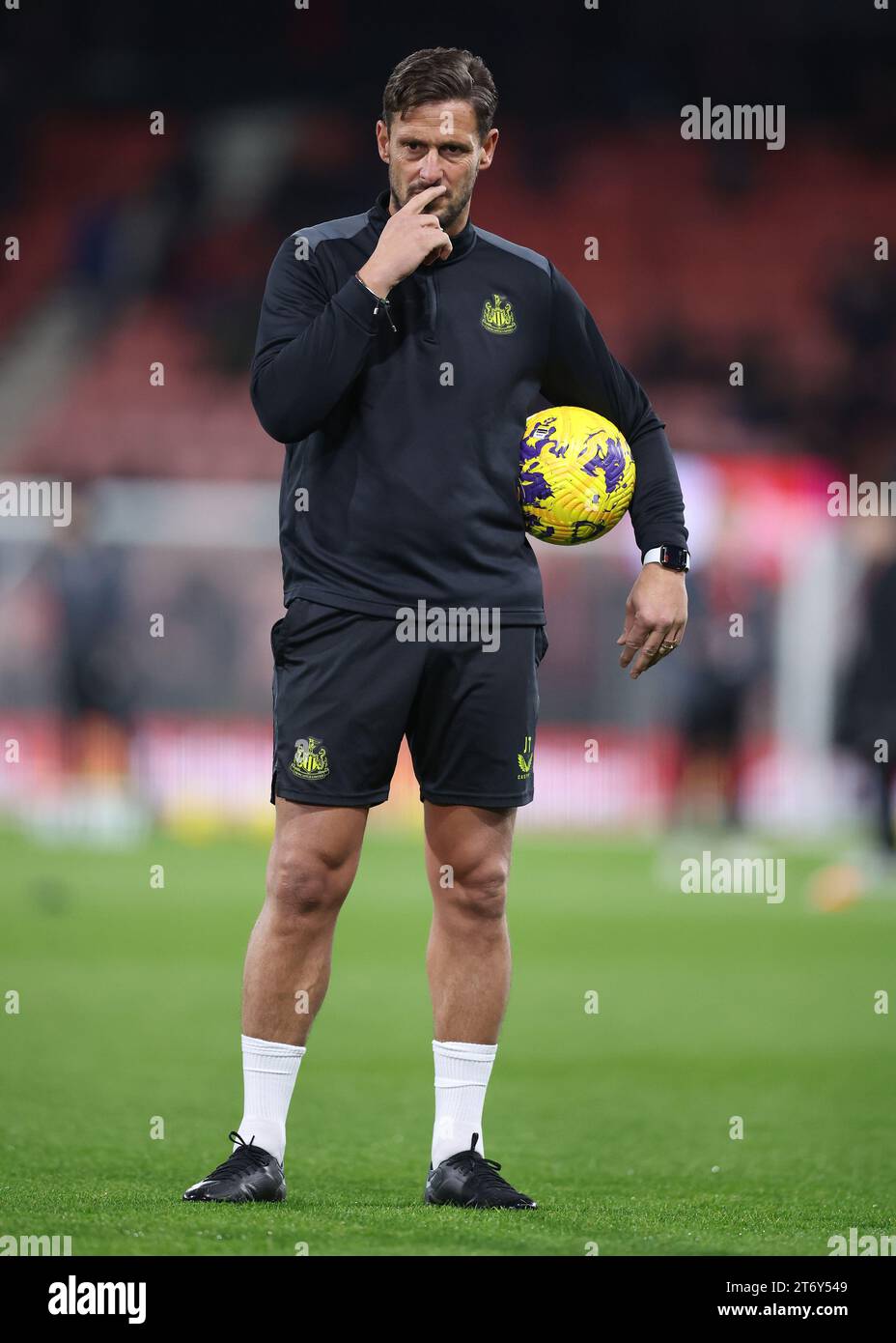 Bournemouth, Angleterre, 11 novembre 2023. Jason Tindall Assistant Manager de Newcastle United lors du match de Premier League au Vitality Stadium de Bournemouth. Le crédit photo devrait se lire : Paul Terry / Sportimage Banque D'Images
