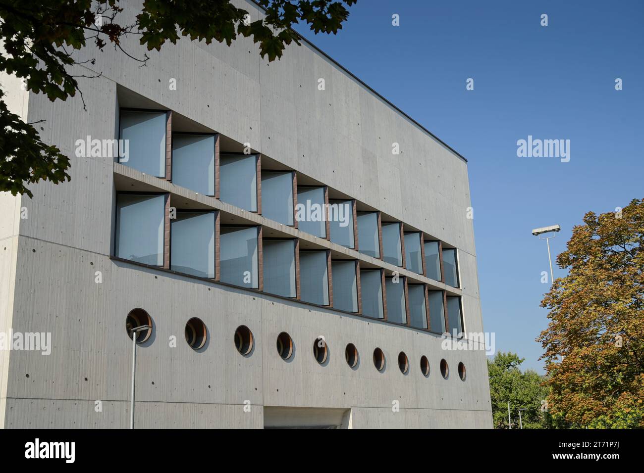 Württembergische Landesbibliothek, Konrad-Adenauer-Straße, Stuttgart, Bade-Württemberg, Deutschland Banque D'Images