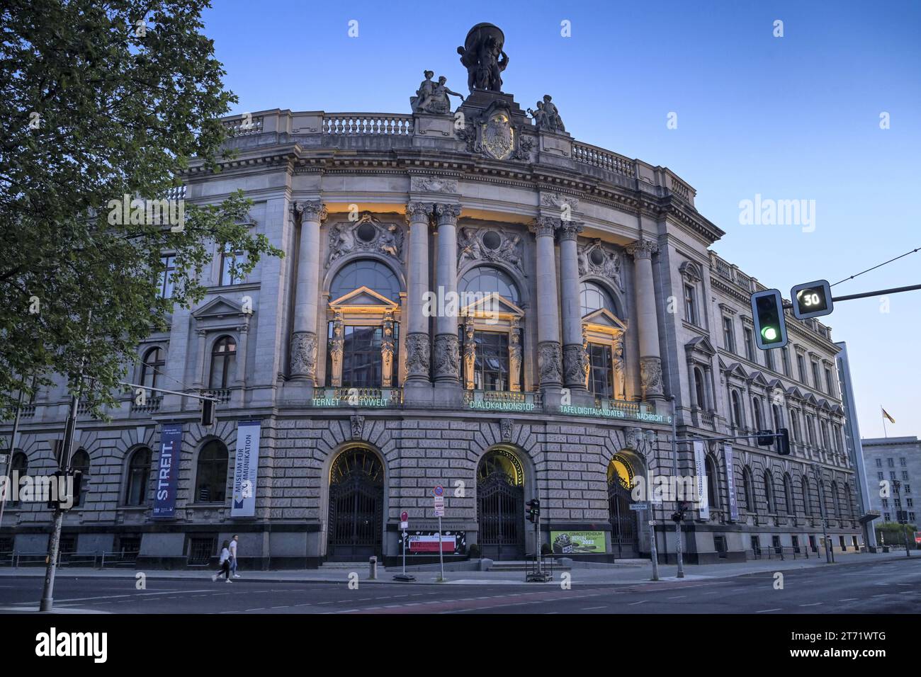 Museum für Kommunikation Berlin, Leipziger Straße, Mitte, Berlin, Deutschland *** Légende locale *** , Berlin, Deutschland Banque D'Images