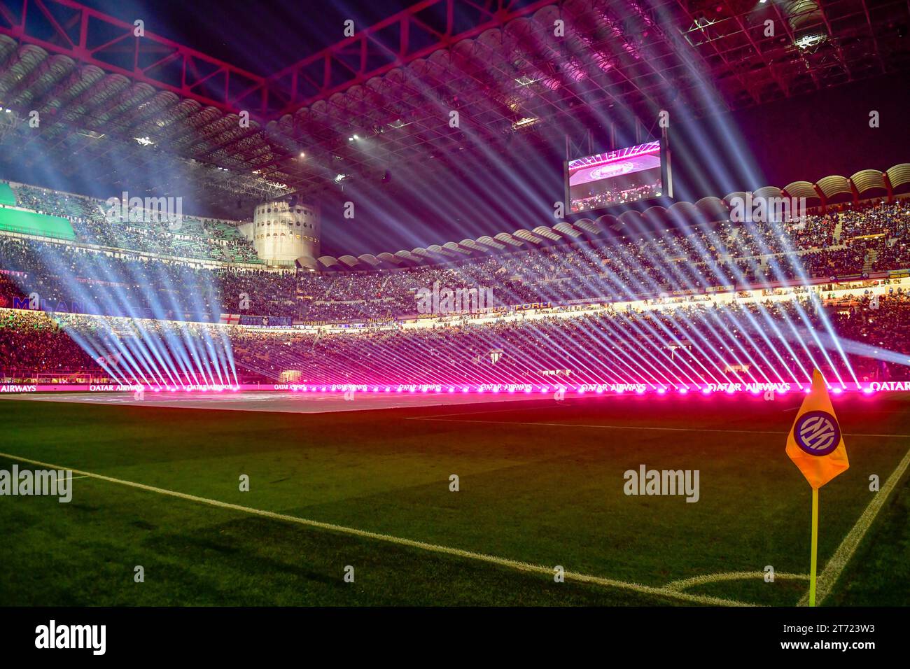 Milan, Italie. 12 novembre 2023. Giuseppe Meazza a vu au match de Serie A entre l'Inter et Frosinone à Milan. (Crédit photo : Gonzales photo/Alamy Live News Banque D'Images