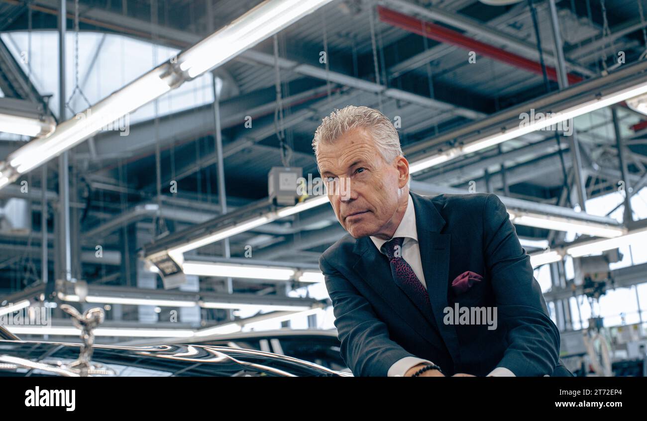 Rolls-Royce Motor Cars CEO , Torsten Müller- Ötvös © Horst A. Friedrichs Banque D'Images