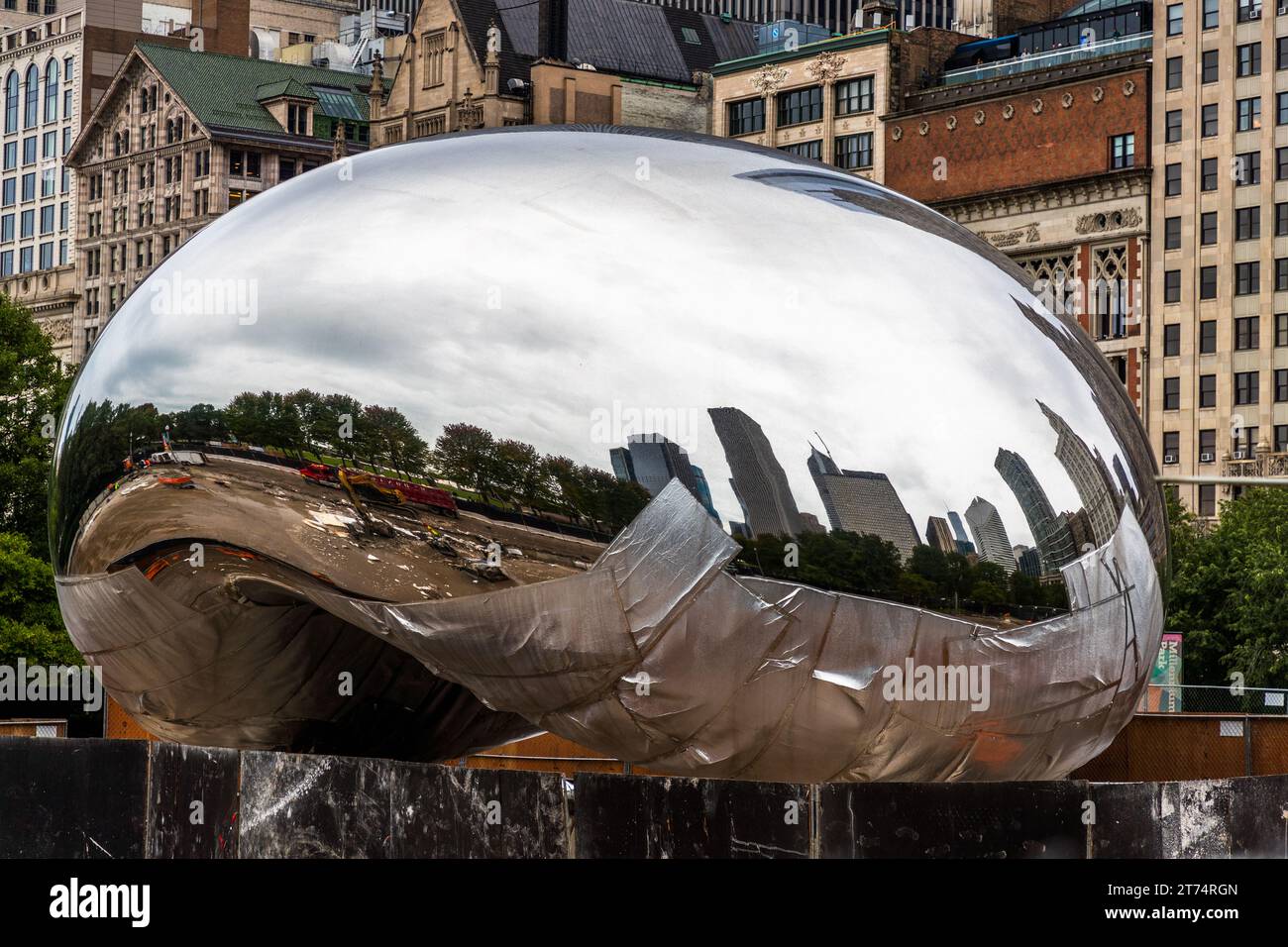 Cloud Gate, Chicago, États-Unis Banque D'Images