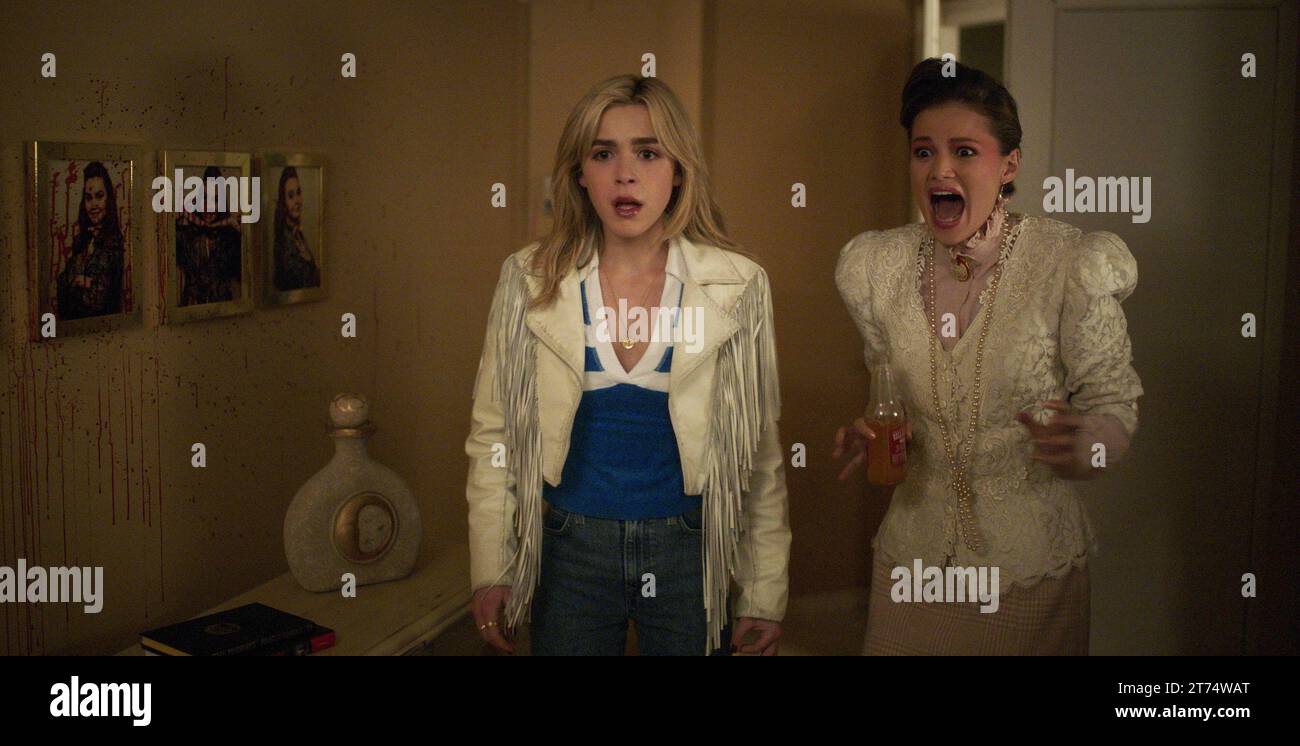 Totalement tueur Kiernan Shipka & Olivia Holt Banque D'Images