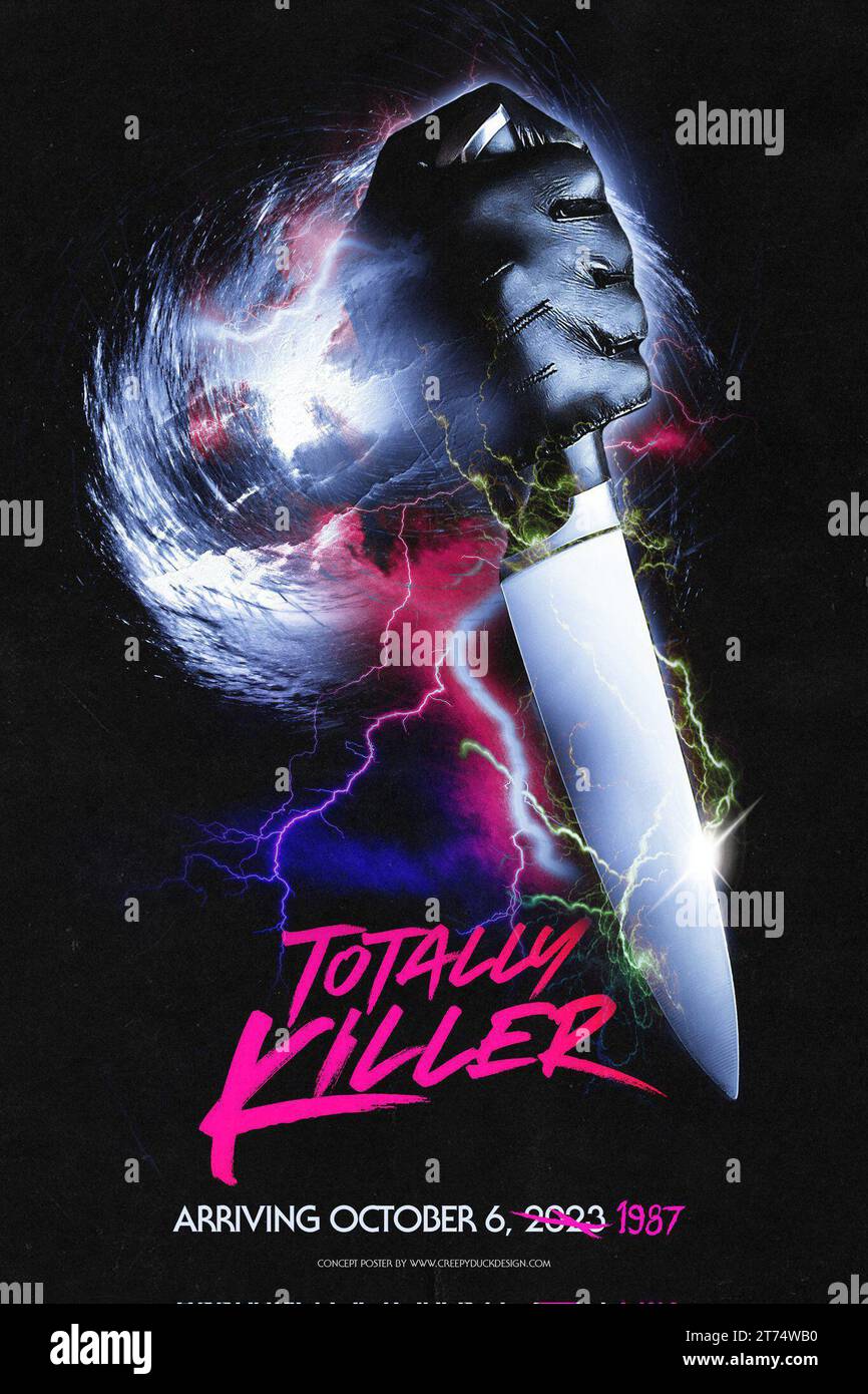 Affiche Totally Killer Banque D'Images