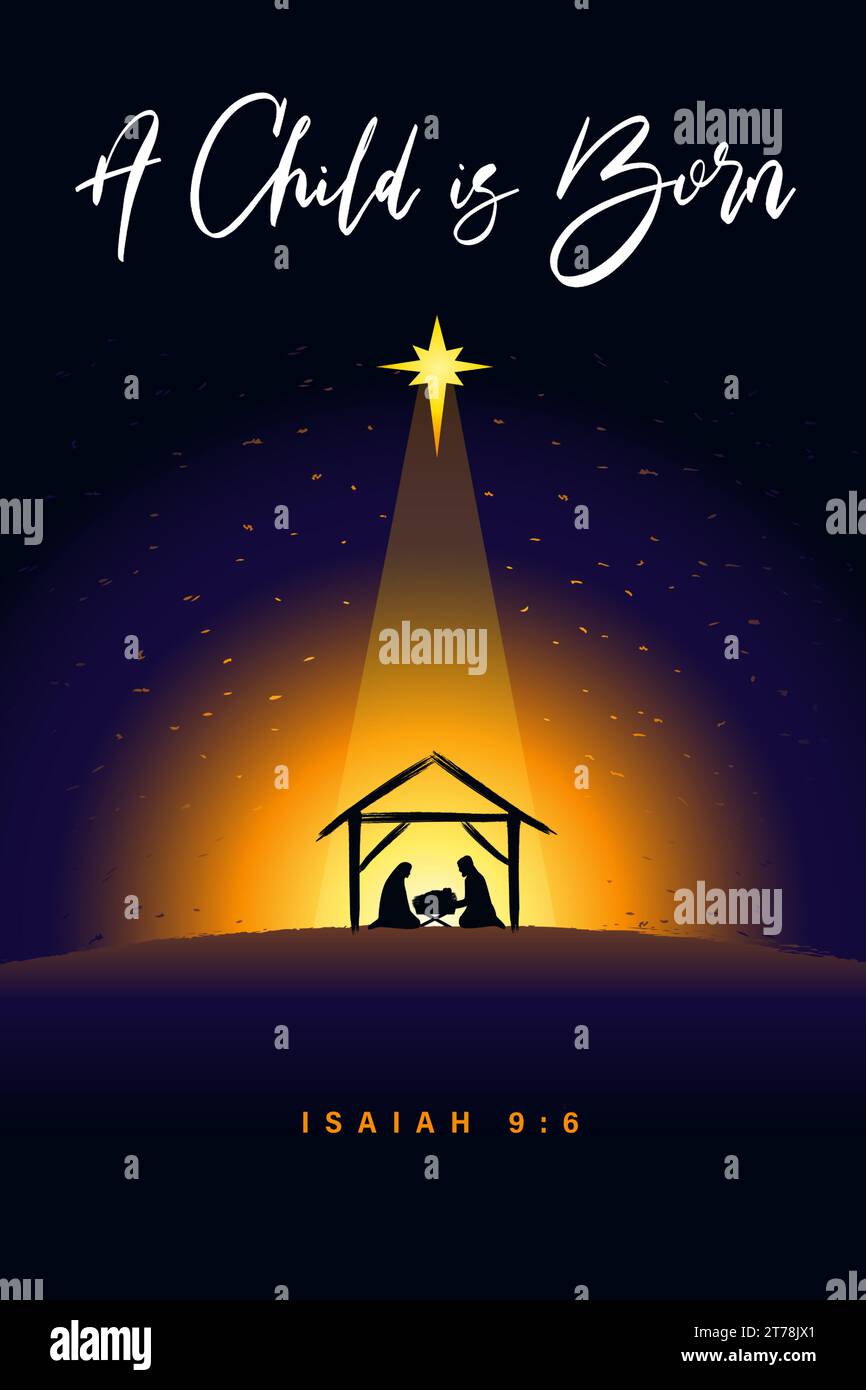 L'enfant jésus Banque d'images vectorielles - Alamy