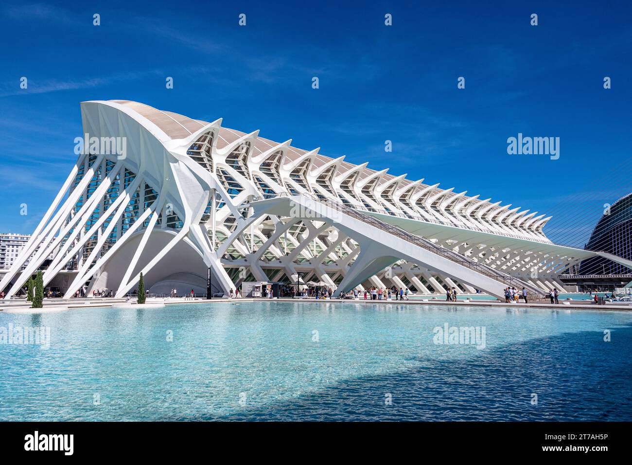 Ville des arts et des sciences Valence Espagne Banque D'Images