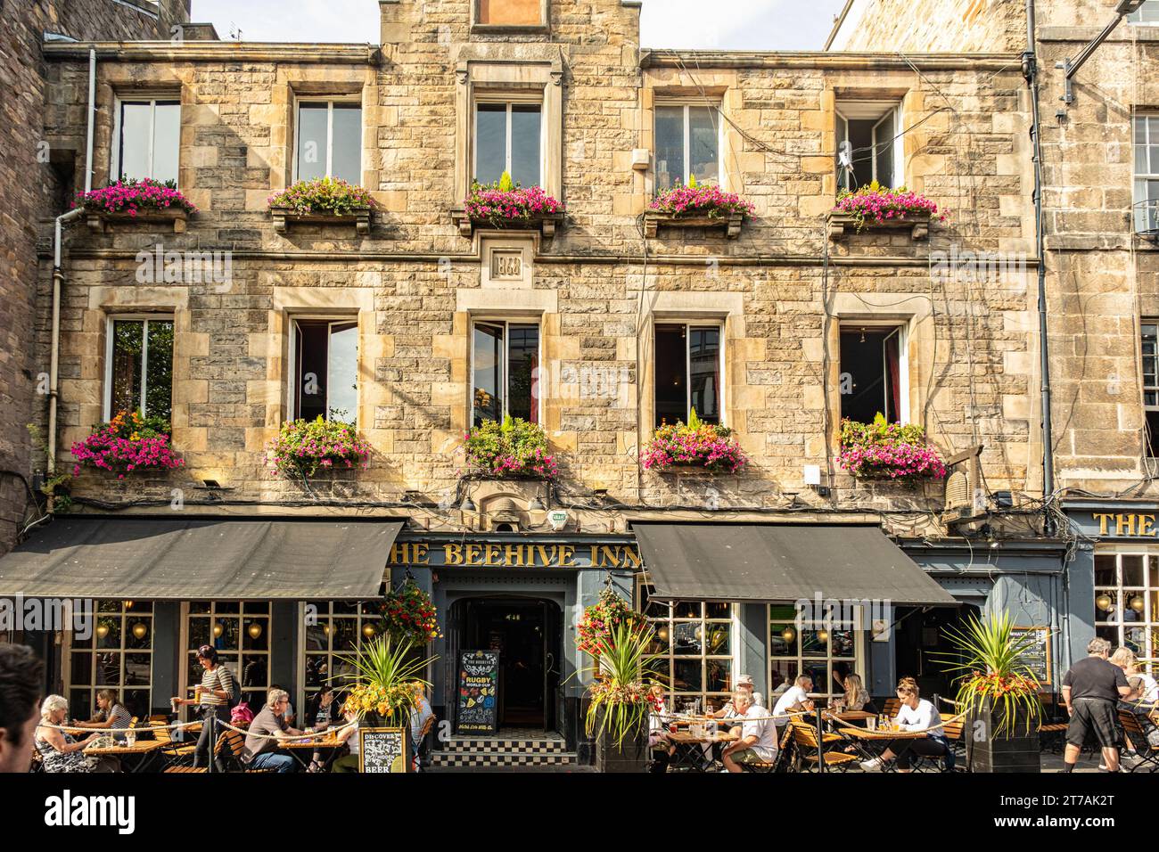 EDIMBOURG, ÉCOSSE - 6 septembre 2023 : Edimbourg étant un site du patrimoine mondial, le tourisme est une industrie majeure, et les festivals d'Edimbourg et les croisières SH Banque D'Images