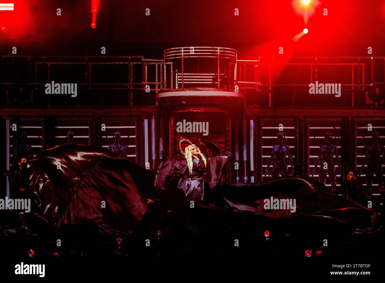 Italie 12 novembre 2023 RuPaul's Drag Race : Werq The World - la Diamond - Assago Forum Milan © Andrea Ripamonti / Alamy Banque D'Images