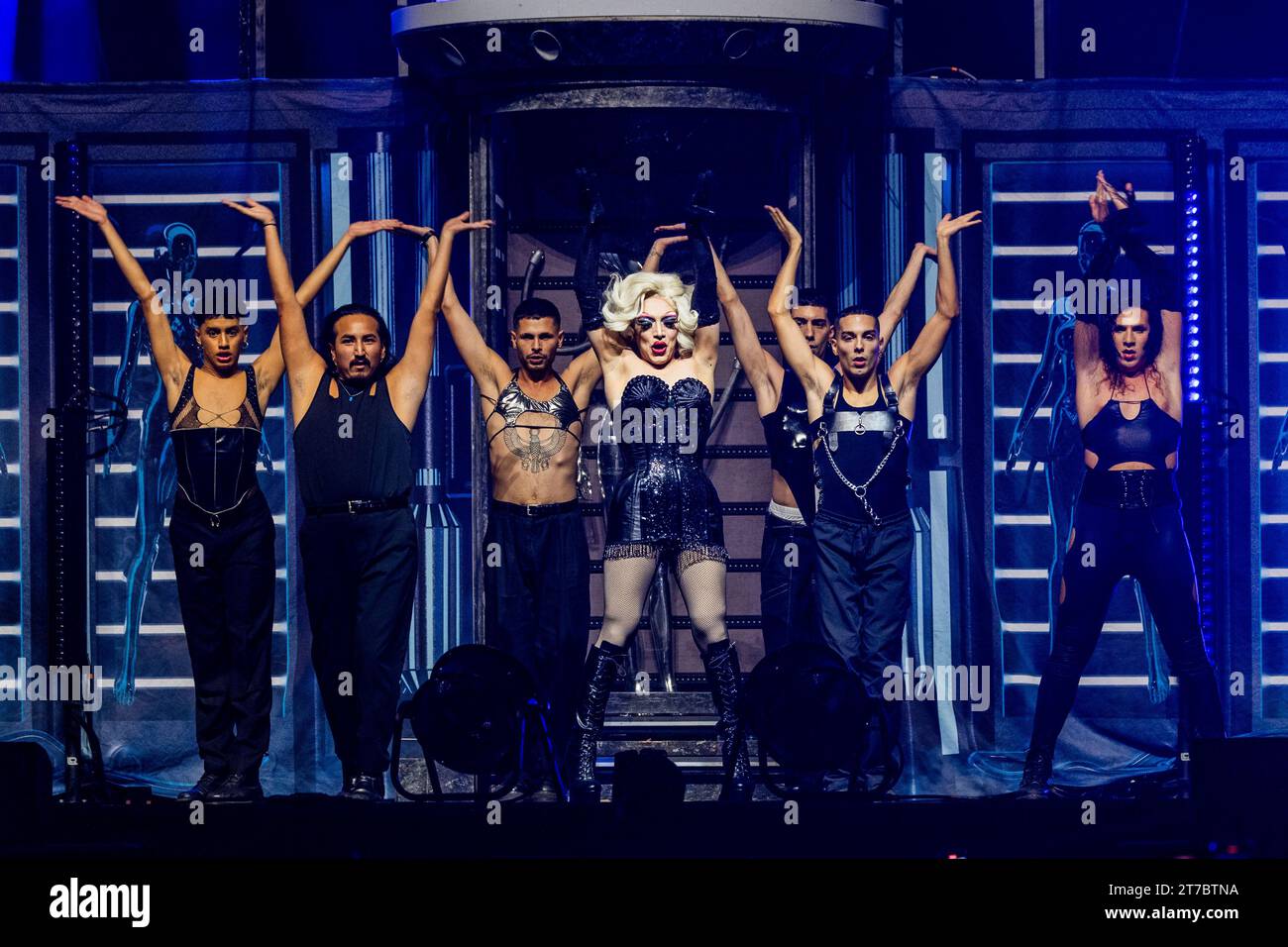 Italie 12 novembre 2023 RuPaul's Drag Race : Werq The World - la Diamond - Assago Forum Milan © Andrea Ripamonti / Alamy Banque D'Images