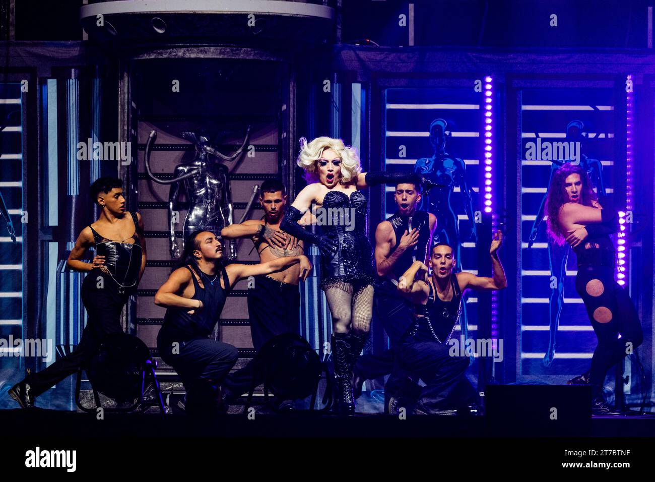Italie 12 novembre 2023 RuPaul's Drag Race : Werq The World - la Diamond - Assago Forum Milan © Andrea Ripamonti / Alamy Banque D'Images