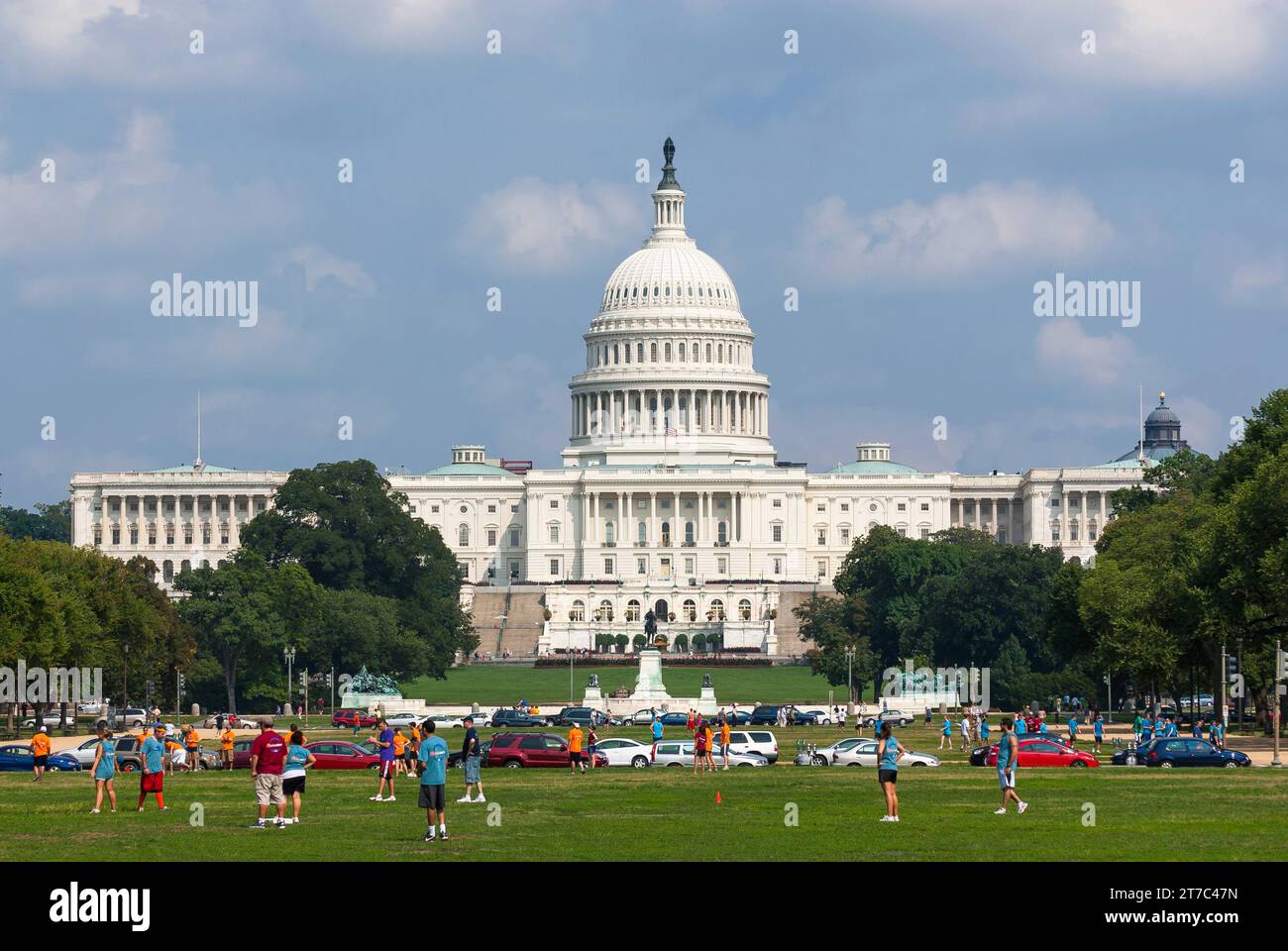 Capitole, siège du Congrès à Washington D.C., États-Unis Banque D'Images