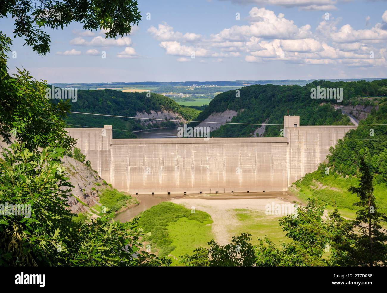 « Grand Canyon de l'est », Letchworth State Park dans l'État de New York Banque D'Images