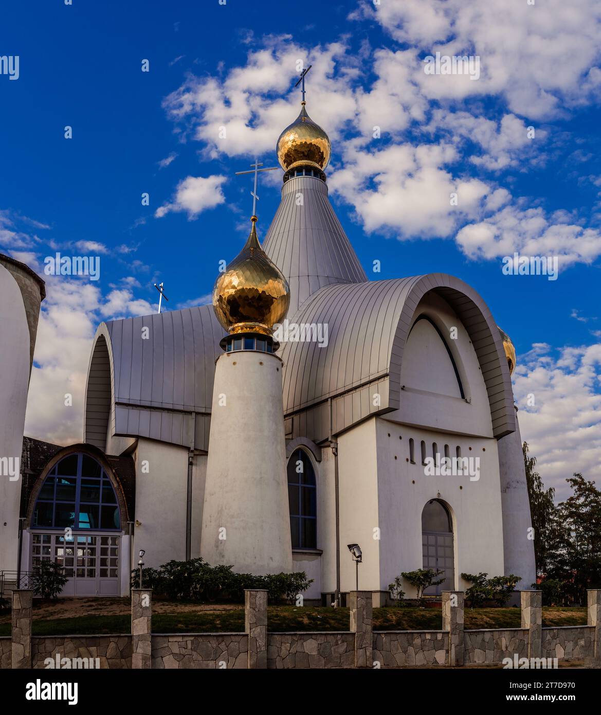 Église orthodoxe St. George Winners à Bialystok est la plus grande ville du nord-est de la Pologne et la capitale de la voïvodie de Podlaskie. Banque D'Images