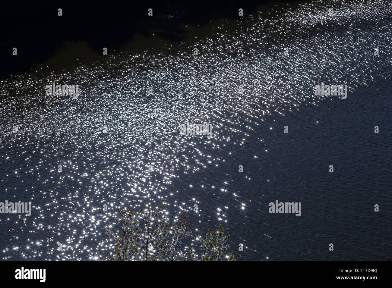 Une image d'un beau fond d'eau. Banque D'Images