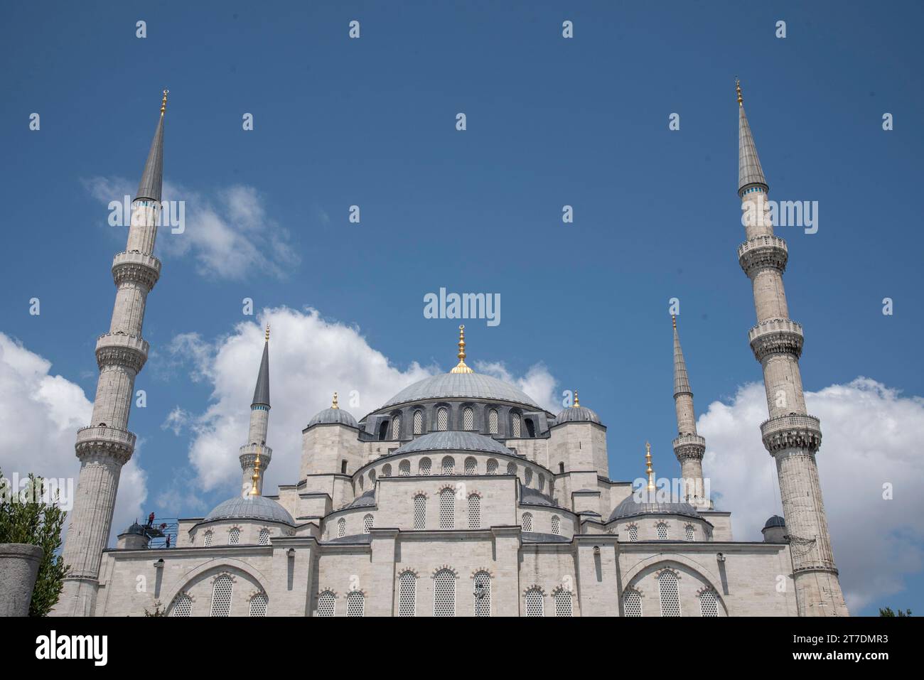 Mosquée Bleue Istanbul Turquie Banque D'Images