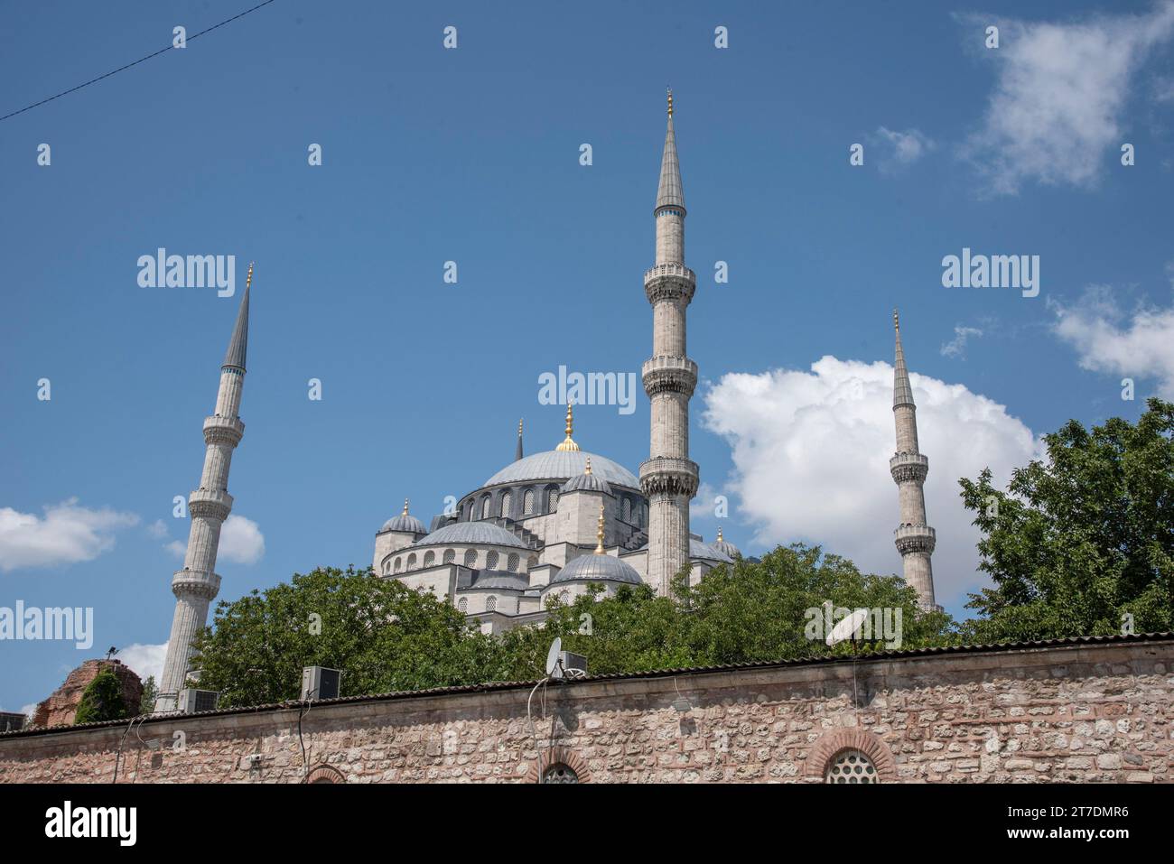 Mosquée Bleue Istanbul Turquie Banque D'Images