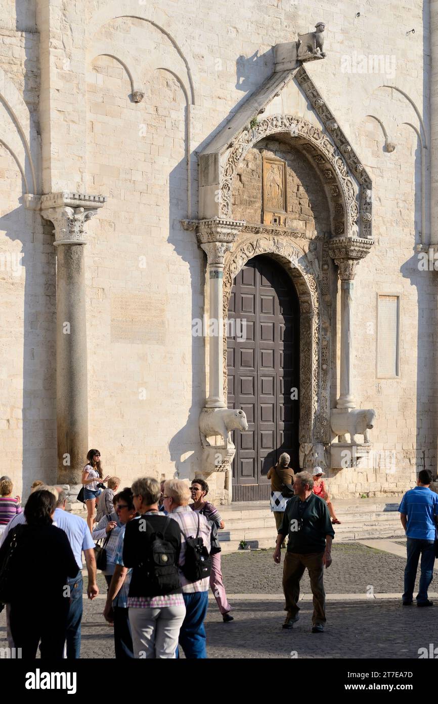 Basilique de San Nicola. Bari. Puglia. Italie Banque D'Images