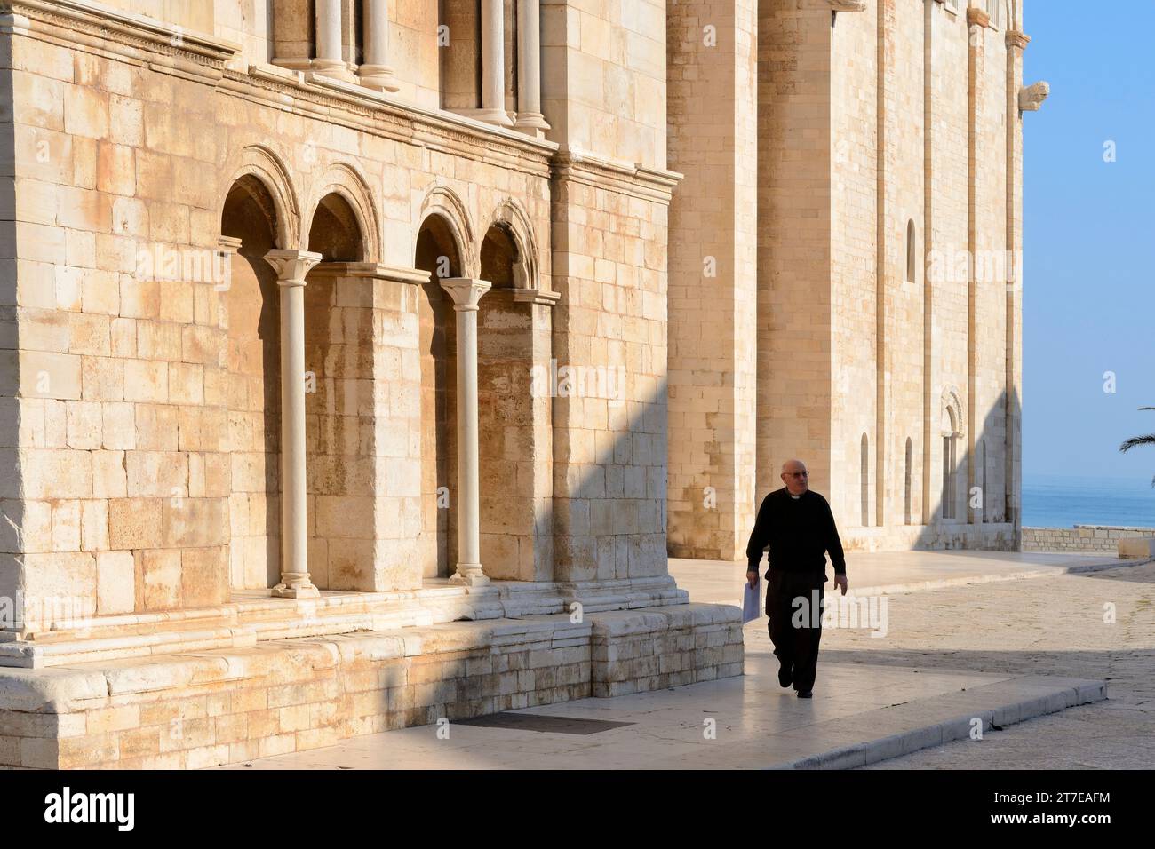 Cathédrale. Trani. Puglia. Italie Banque D'Images