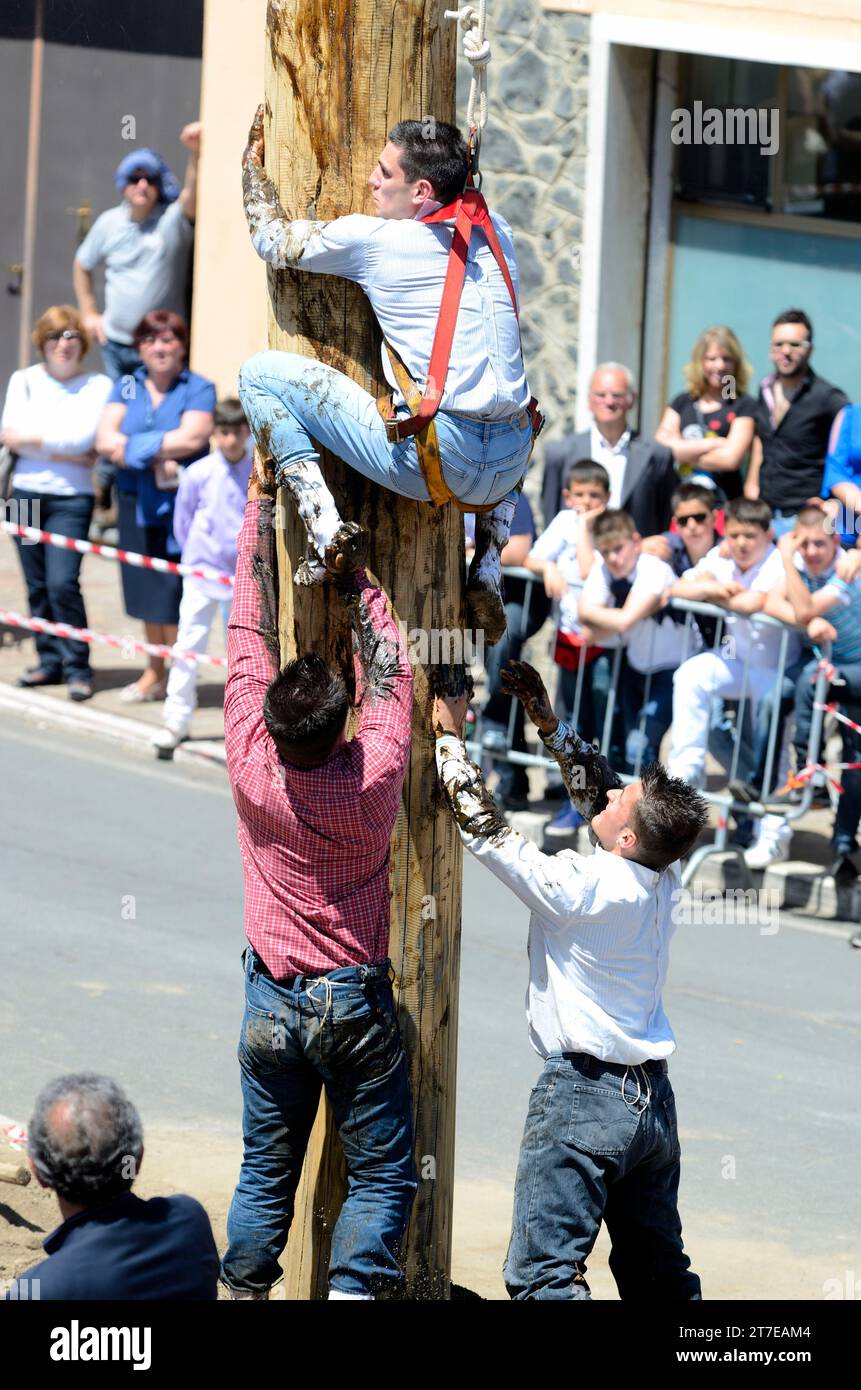 Fête de San Pancrazio. Castel Giorgio. Ombrie. Italie Banque D'Images