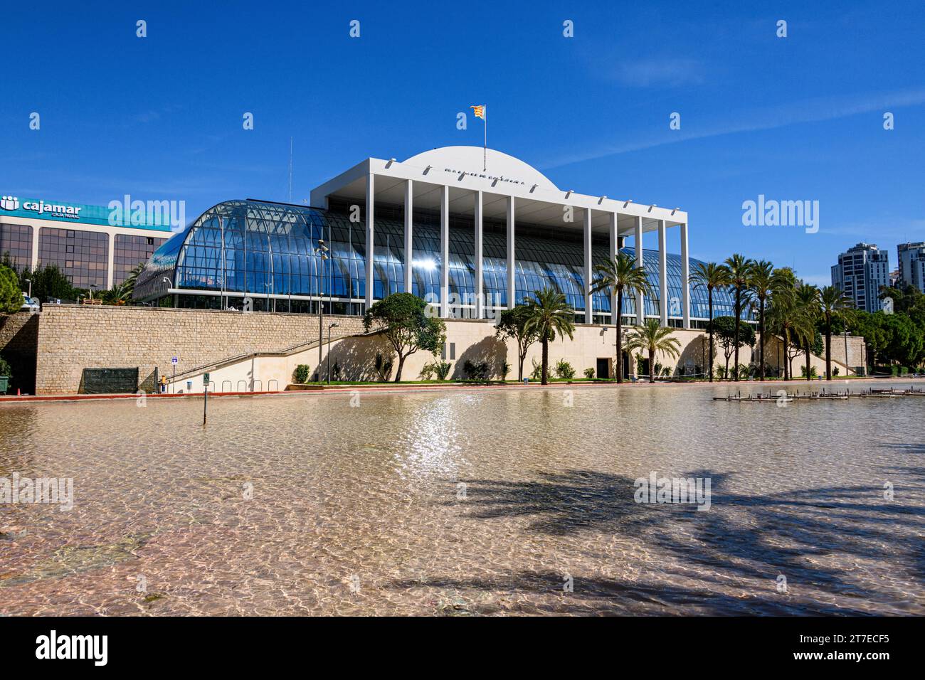 Cité des Arts et des Sciences Valencia Espagne Banque D'Images