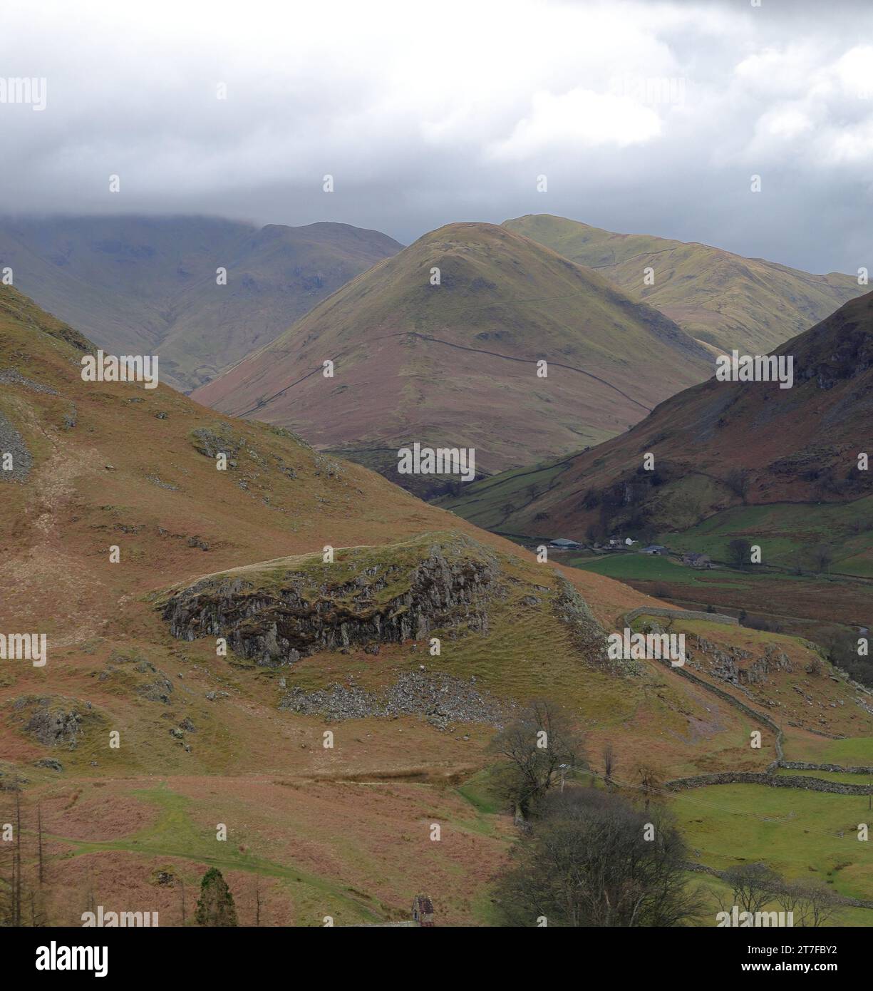 Images de paysage à Ullswater dans le Lake District Banque D'Images