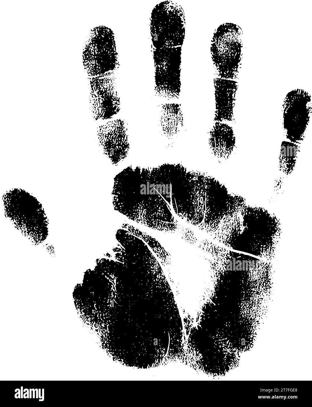 Icône représentant un symbole imprimé à la main. Illustration vectorielle Illustration de Vecteur