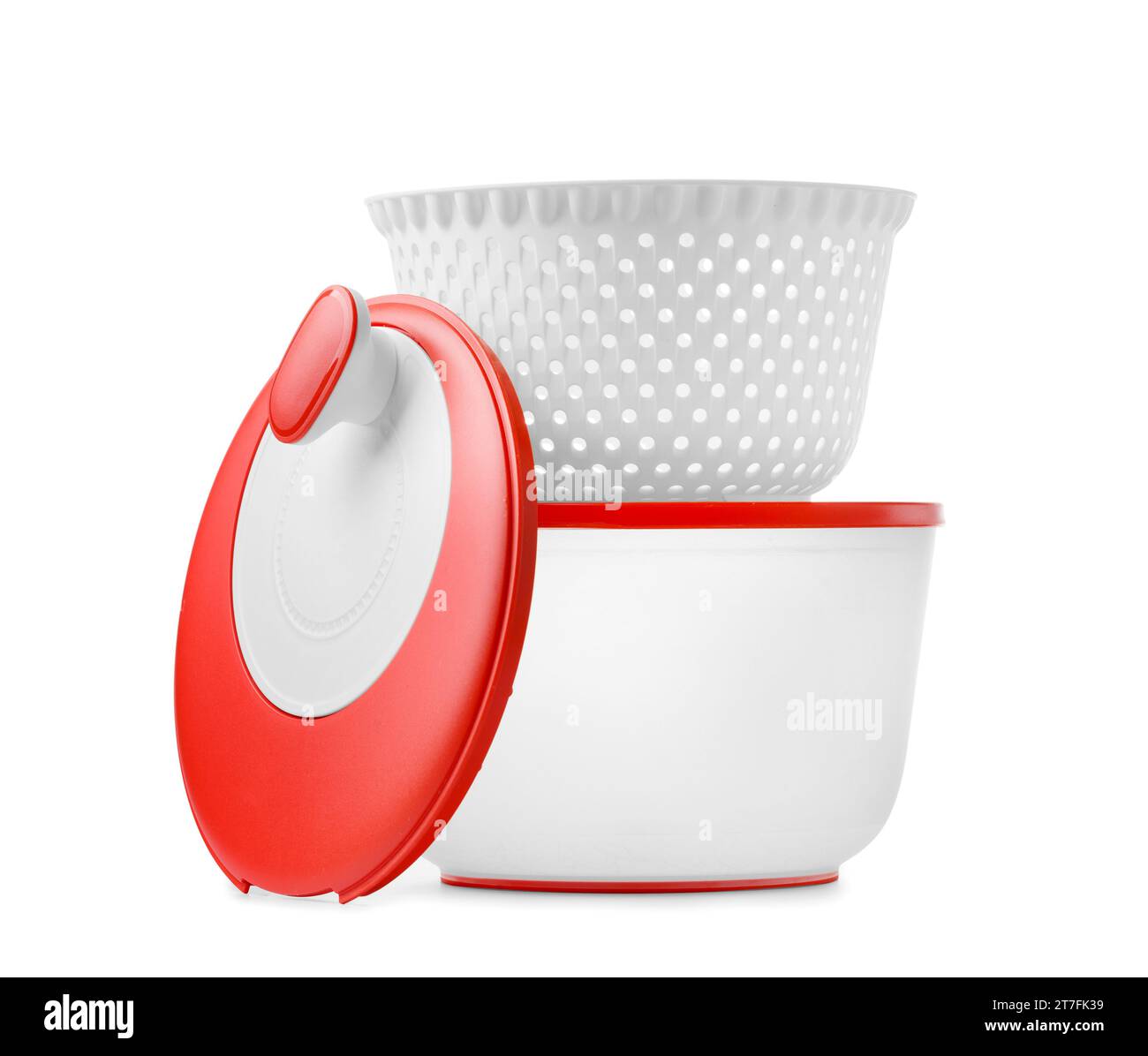 Nikolaev, Ukraine, 30 juillet 2023. Séchoir à carrousel pour les légumes verts, les baies d'une marque mondiale Tupperware en plastique écologique. Récipient Banque D'Images