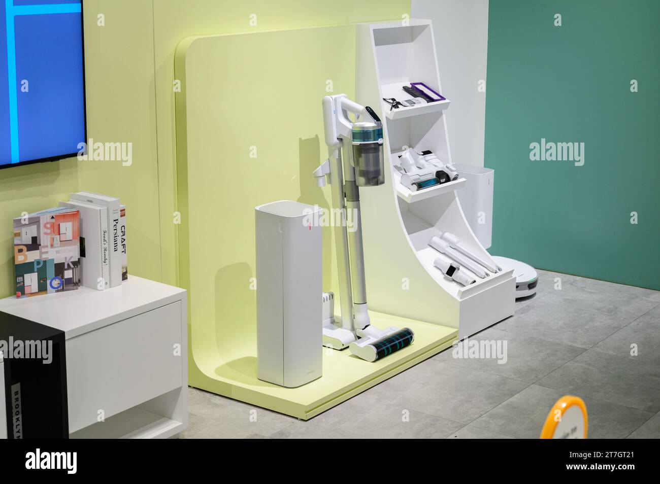 HCMC, VN - novembre 2023. Écosystème Samsung à usage éditorial Banque D'Images